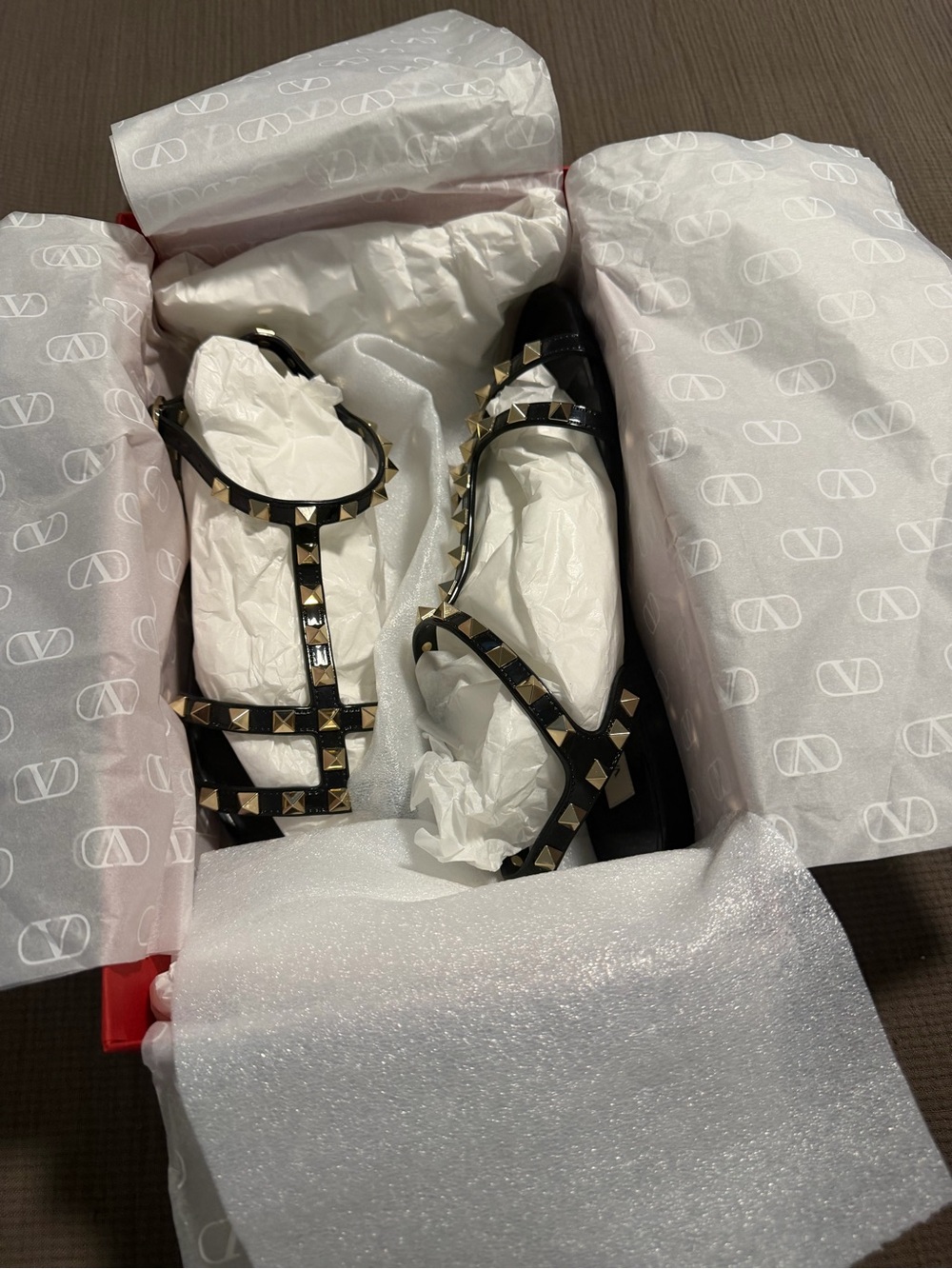Valentino Rockstud Sandals - Picture 8 of 11